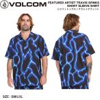 ボルコム VOLCOM FEATURED ARTIST TRAVIS SPINKS SHORT SLEEVE SHIRT メンズ シャツ 半袖 トップス ストリート 柄 派手 正規品