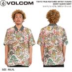 ボルコム VOLCOM TOKYO TRUE FEATURED ARTIST YUSUKE SHORT SLEEVE SHIRT メンズ カジュアルシャツ 半袖 トップス ストリート 柄 派手 M/L/XL 正規品