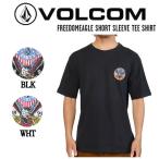 ボルコム VOLCOM FREEDOMEAGLE SHORT SLEEVE TEE SHIRT メンズ Tシャツ 半袖 スケートボード サーフィン アウトドア M/L/XL 正規品