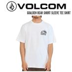 ショッピングボルコム ボルコム VOLCOM GOALDEN BEAR SHORT SLEEVE TEE SHIRT メンズ Tシャツ 半袖 スケートボード サーフィン アウトドア M/L/XL 正規品