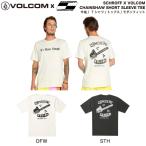 ボルコム VOLCOM SCHROFF X VOLCOM CHAINSHAW SHORT SLEEVE TEE メンズ 半袖 Tシャツ トップス ストリート スケートボード アウトドア M/L/XL 正規品