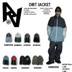 ダブルエーハードウェア AA HARD WEAR DIRT JACKET メンズ スノージャケット アウター スノーウェア スノーボード S/M/L/XL