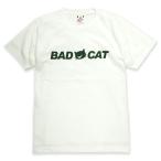 猫 Tシャツ 半袖 BAD CAT オフホワイト おもしろ ネコ ねこ 猫柄 雑貨 爆買 SCOPY スコーピー