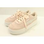 [ used ] PUMA lady's sneakers 23.5cm DEVA SUEDE WNS PUMA 23.5cm pink peach Logo 