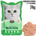  комплект кошка ptipauchitsuna&amp; белая рыба (fe большой ) 70g (07137) KitCat для взрослой кошки обобщенный питание еда 