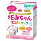 森永エコらくパックつめかえ用 E赤ちゃん(400g×2袋)×6箱セット