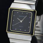 良品 シャルルホーゲル QZ 黒文字盤 