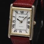 Pendy QZ ホワイト文字盤 ヴィンテージ スクエア レディース腕時計 KMR 2000000 NSK