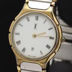 イブサンローラン QZ ホワイト文字�