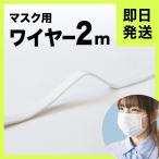 【在庫あり・国内即日発送】マスク 形状保形ワイヤー　2mカット