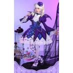 三分妄想 アイカツ!アイドルカツドウ! コスプレ 藤堂ユリカ ゴスマジック ゴスロリ 衣装 ※ウィッグ 追加可
