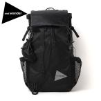 10%OFF アンドワンダー エコパック30Lバックパック ブラック メンズ レディース 防水 大容量 アウトドア and wander ECOPAK 30L backpack Black 5745975202-BK