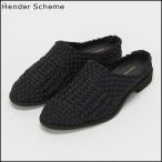 エンダースキーマ パラレルナイロンハンドメッシュミュール  Hender Scheme PARALLEL / NYLON HAND MESH MULE Black AS-S-HMM-BK