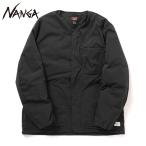 ポイント10% ナンガ ヒノックリップストップインナーダウンカーディガン ブラック メンズ 軽量 NANGA HINOC RIPSTOP INNER DOWN CARDIGAN Black ND2441-1M300-BK