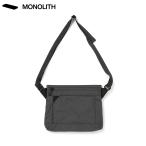 モノリス サコッシュ スタンダード SS ストーングレー メンズ レディース ミニショルダーバッグ シンプル MONOLITH SACOCHE STANDARD SS Stone Gray SD-4004-SG