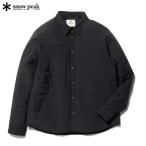 ショッピングスノーピーク 20%OFF スノーピーク フレキシブルインサレーションシャツ 中綿シャツ snow peak Flexible Insulated Shirt Black SW-23AU003-BK