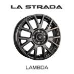 日産 ノート  (E13) 専用『ホイール4本セット』LA STRADA TIRADO LAMBDA 15×5.5J 4H 100 チタングレー ティラード ラムダ LTL555C50