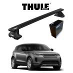 ランドローバー レンジローバー イヴォーク LAND ROVER RANGE ROVER EVOQUE 2019〜 ウィングバー EVO ブラック『車種別セット』THULE（スーリーベースキャリア）
