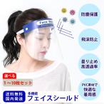 フェイスシールド フェイスガード ウイルス対策 飛沫防止 医療 飛沫対策 くもり止め 曇らない 花粉症対策 防塵