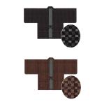  производство на заказ товар чай перо тканый Damier рисунок для мужчин и женщин [50 листов 1 комплект ]