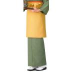 お取り寄せ商品　風香　作務衣　和風スカート　麻の葉・抹茶　Ｍ・Ｌ寸　日本製