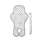 送料無料！パナソニック　チャイルドシートインナーシートセット　クルームシート（前）用星柄