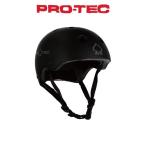  бесплатная доставка! PRO-TEC Pro Tec шлем CLASSIC SKATE матовый черный M размер 