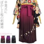 卒業式 袴 単品 ぼかし刺繍袴 S-LL 全3色 大学生 大人 レディース 女性