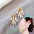 Yahoo! Yahoo!ショッピング(ヤフー ショッピング)バロックパールスタッド ピアス 韓国風 記念日 パーティー 結婚式 冠婚葬祭 同窓会 入学式 卒業式