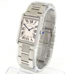 カルティエ CARTIER タンクソロLM クォーツ メンズ腕時計 W5200014【質タカラ】