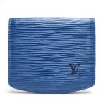 【LOUIS VUITTON】ルイ・ヴィトン エピ 青 キュベット スプール コインケース レザー 中古 質屋