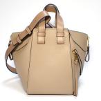 【LOEWE】 ロエベ　ハンモック　コンパクト　バッグ　ソフトグレインカーフ　ショルダー　ハンドバッグ 　中古　 ２WAY　レディース 　レザー　美品　質屋