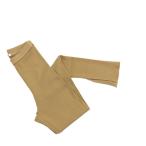  не использовался товар AURALEEo- Rally HIGH GAUGE RIB SLIT TIGHTS высокий мера ребра разрез леггинсы бежевый 0 A00T0TE