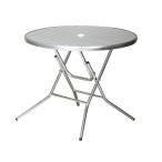 テーブル おしゃれ 屋外用 折りたたみ 幅90cm アルミテーブル ガーデンエクステリア アルミ