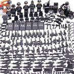 ブロック おもちゃ ミニフィグ 突撃隊 軍隊 8体セット 武器 付き デラックス 互換 LEGO ミニフィギュア ブロック おもちゃ キッズ 子ども