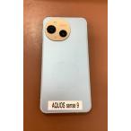 C2�y�V��080719-13�z����OK! AQUOS sense9 �e��128GB �u���[ au�f���@�W���i �w�ʃL�Y�L�� ��ʂقڃL�Y���� �o�b�e���[���\�ǍD ������