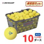 [A склад ][ тренировка лампочка ]DUNLOP( Dunlop ) для софтбола soft теннис мяч тренировка лампочка желтый 120 лампочка (10 дюжина ) корзина ввод . покупка 