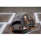 アイピーセレクト 軟式用グラブ 内野手用 右投げ Ip.702-Pr（ブラック） 湯もみ型付けも可能