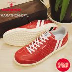 PATRICK パトリック MARATHON-CP/L マラソン・カップ/レザー RED レッド　靴　スニーカー スパイクレス ゴルフシューズ 日本製返品交換送料無料