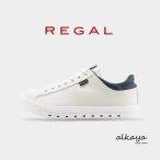 REGAL リーガル  レースアップレザースニーカー 51DL ホワイトネイビー