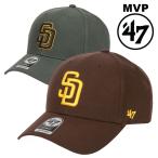 47Brand キャップ MVP サンディエゴ・パドレス メンズ レディース 帽子 ブランド MLB ロゴ ストリート 男女兼用 野球帽 ベースボールキャップ ナ・リーグ