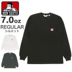 BEN DAVIS ポケット ロンT ベン・デイビス メンズ 7オンス ワンポイント ロゴ 長袖 無地 ブランド ゴリラ