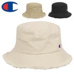 【夏物セール開催中】チャンピオン フリンジ バケットハット Champion ハット レディース メンズ 帽子 ブランド ロゴ キャンバス