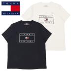 トミーヒルフィガー Tシャツ メンズ TOMMY HILFIGER 09T4511 半袖 ブランド ロゴ トップス 春 夏 クルーネック カジュアル