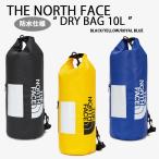THE NORTH FACE North Face сухой мешок водонепроницаемый сумка DRY BAG 10L спорт сумка YELLOW BLACK BLUE сумка уличный кемпинг 2WAY Logo NN2PQ16K/J/L