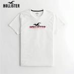 ホリスター HOLLISTER メンズ 半袖 Tシャツ ロゴグラフィックTシャツ ホワイト