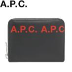 APC アーペーセー  A.P.C. Logo Zip Wallet ロゴジップウォレット PXAWV-H63239-GAC