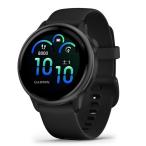 日本正規品 GARMIN ガーミン  ヴィヴォアクティブ６ vivoactive 6 Black / Slate Suica対応/iOS・アンドロイド / GPS/11日間バッテリー 010-02985-30