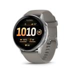  Япония стандартный товар GARMIN Garmin смарт-часы . новый 4 GPS Venu 4 Silver / Gray 45mm (Suica соответствует ) 010-03014-31