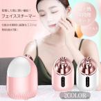 美顔器 フェイススチーマー スチーマー フェイススチーマー 濃密ナノミスト 300mL 大容量 長時間使用可能 温冷スチーマー 保湿 肌ケア 水道水OK たっぷりタンク